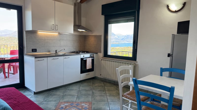 Soggiorno con cucina